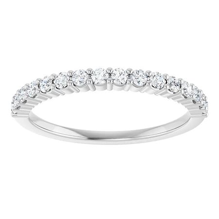 ANELLO RIVIERE IN ORO 14K CON DIAMANTI LAB GROWN PER 0.25 CT - 122877 14K LAB