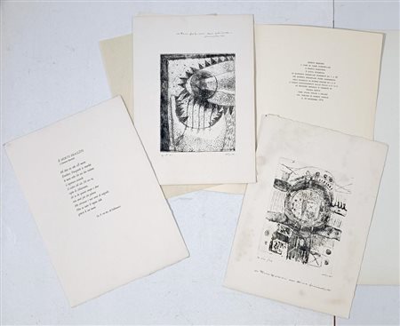 GHITTI FRANCA Erbanno (Bs) 1932 Il liuto di Gassire 1976 Cartella con 2...