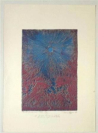 FILIPPINI FELICE Arbedo-Castione (Svizzera) 1917 Toro di fuoco nero 1968...
