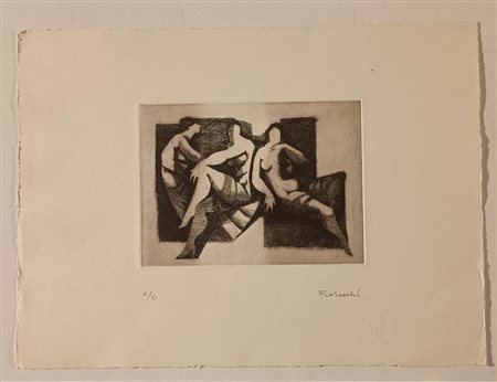 FROSECCHI PAOLO Firenze (Fi) 1924 Senza Titolo Incisione acquatinta...