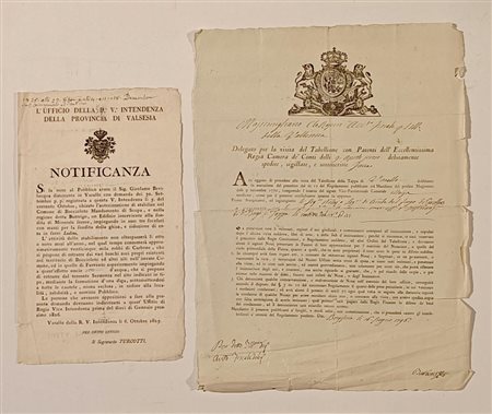 ANONIMO Anonimo (An) Notificanze Notificanze dell'800 50,00x70,00 Collezione...