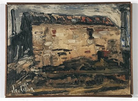 DE CILLIA GIORGIO San Pietro al Natisone (Ud) 1933 Rustico sul Carso 1959...