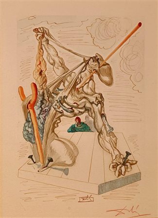 DALÌ SALVADOR Figueras (Spagna) 1904 Inferno Canto 29: I falsificatori 1960...