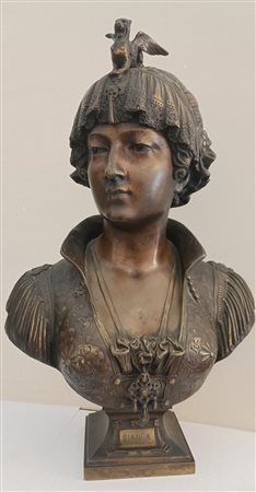 CERIBELLI CESARE COSTANTINO RAIMONDO Roma (Roma) 1841 Bianca Bronzo dell'800...