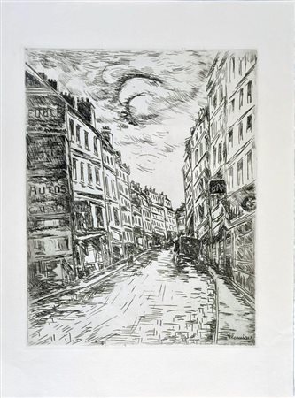 DE VLAMINCK MAURICE Parigi (Francia) 1876 Parigi (Rue de la Glacière)...