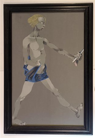 BEC DANIEL Cannes (Francia) 1940 Senza Titolo 1972 Mista su carta...