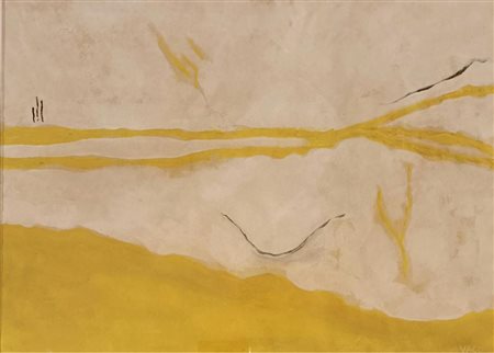 VAGO VALENTINO Barlassina (Mb) 1931 Senza Titolo 1965 Acquarello su carta...