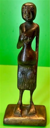 ANONIMO ANONIMO . (.) Attesa Scultura in bronzo 15,00x5,00x3,00
