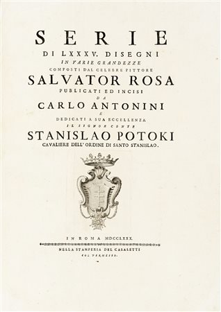 Carlo Antonini, Serie di LXXXV. Disegni in varie grandezze composti dal...