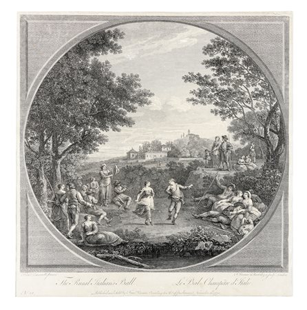 Francesco Bartolozzi François Vivares, The Rural Italians' Wedding - Les...