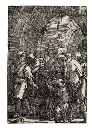 Hans Sebald Beham, Cristo porta la croce. 1521-1522. Xilografia. mm 125x85....