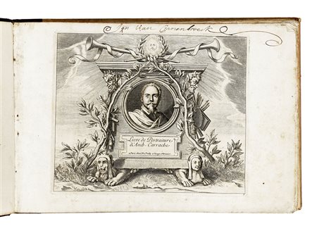 François de Poilly [excudit], Livre de Portraiture d'Anib. Carrache. A Paris:...