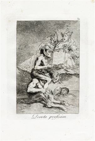 Francisco Goya y Lucientes, Devota profesion. 1798-1799 [IV edizione, 1878...