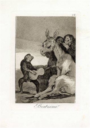 Francisco Goya y Lucientes, Brabisimo! 1799 [V Edizione, 1881-1886]....