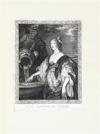 Pierre Lombart, The Countesses. London: Pierre Lombart, 1660-1662. In-folio...