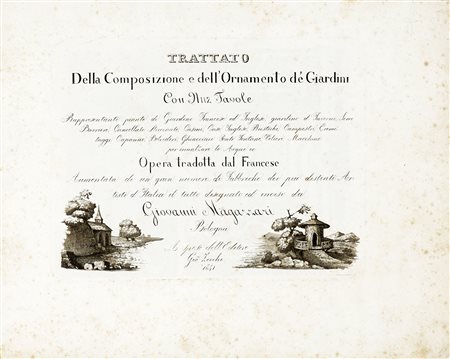 Giovanni Magazzari, Trattato della Composizione e dell'Ornamento de' Giardini...