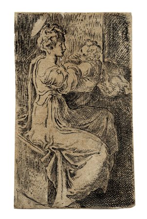 Francesco Mazzola (detto il Parmigianino), La Vergine col Bambino. 1527-1530...