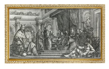 Cosimo Mogalli Justus Sustermans, Il giuramento del Senato fiorentino a...
