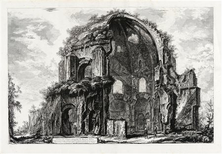 Giovanni Battista Piranesi, Veduta del Tempio ottangolare di Minerva Medica....