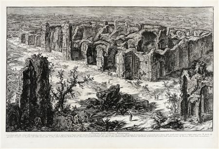 Giovanni Battista Piranesi, Rovine delle Terme Antoniniane. 1765 [I/3, I...