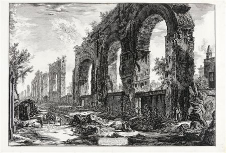Giovanni Battista Piranesi, Avanzi degl'Aquedotti Neroniani che si volevano...