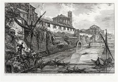 Giovanni Battista Piranesi, Veduta delle antiche Sostruzioni fatte da...