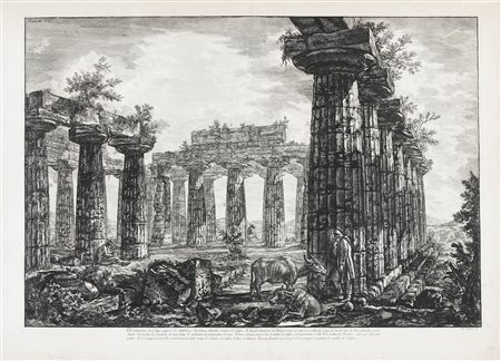 Giovanni Battista Piranesi, Vue interieure du Collége supposé des Anfictions....