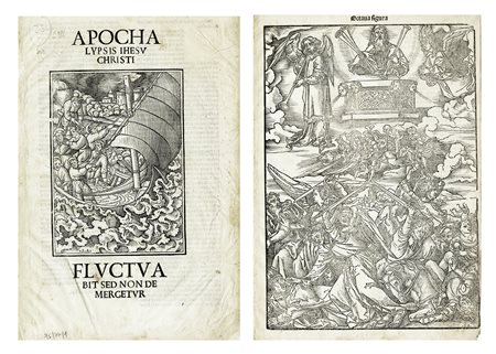 Giovanni Andrea Vavassore (Valvassore), Frontespizio e cinque tavole da...