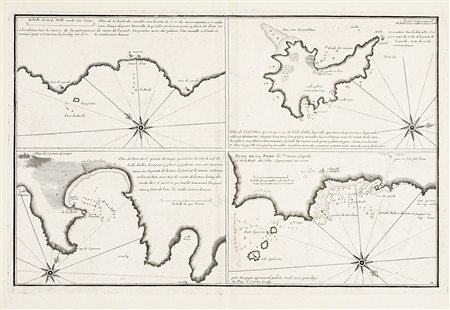Jacques Ayrouard, Plan de la Rade des canelles…, Plan du Port de S.t pierre...