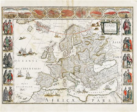 Willem Janszoon Blaeu, Europa recens descripta à Guilielmo Blaeuw....