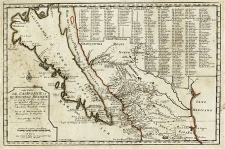 Nicolas De Fer, Cette carte de Californie et du Nouveau Mexique est tirée de...