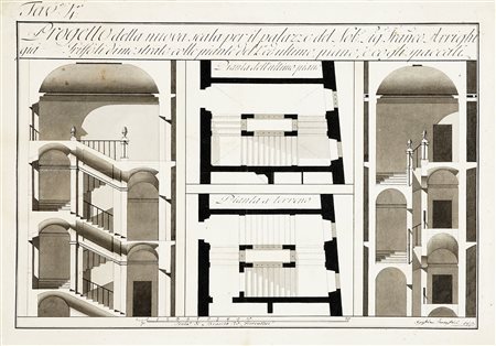 Agostino Fantastici, Cinque progetti per la ristrutturazione di Palazzo...