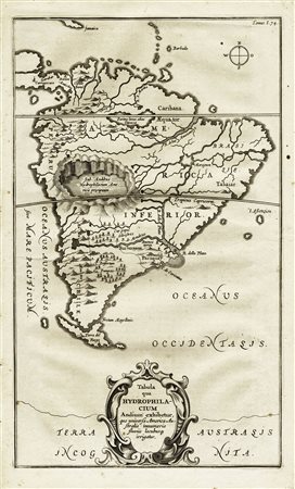 Athanasius Kircher, Tabula qua Hydrophilacium Andium exhibetur, quo universa...