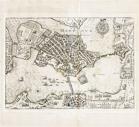 Matthaus Merian Johann Ludwig Gottfried, Mantova. Frankfurt am Main:...