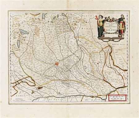 Nicolaes Jansz Visscher Johannes Janssonius, Ducato overo Territorio di...