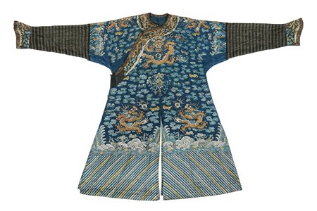 Cina, dinastia Qing, Veste di corte jifu. 1880-1910. Con jifu si intende la...