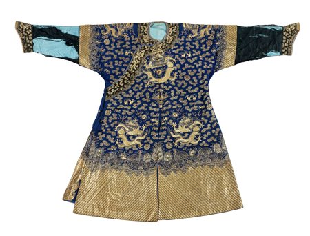 Cina, dinastia Qing, Veste di corte jifu. 1880-1910. Con jifu si intende la...