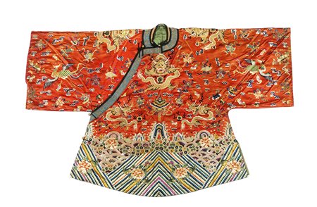 Cina, dinastia Qing, Veste di corte jifu. 1880-1910. Con jifu si intende la...