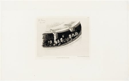 Autori vari, Lotto composto di 5 incisioni edite da Cadart. 1878. 1) Piccinni...