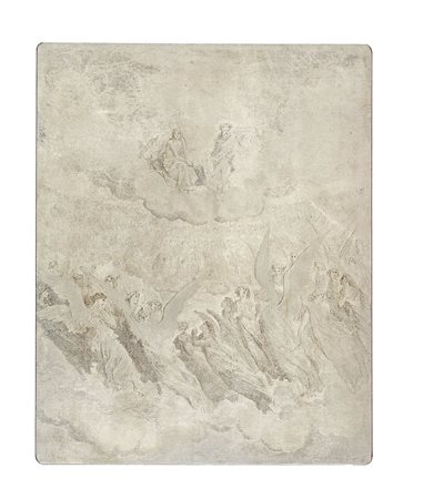 Gustave Doré [da], Lastra incisoria per La Divina Commedia. Lastra a cliché...