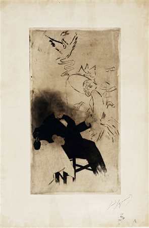 Louis Legrand, Lotto composto di 3 incisioni. 1894. 1) Le Divine Parole....