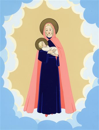 Giovanni Meschini, Lotto composto di 6 incisioni a tema religioso. Raccolta...