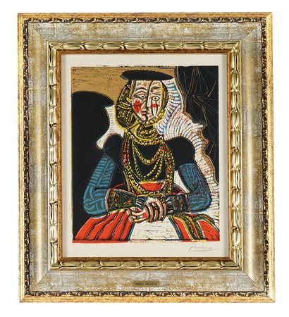 Pablo Picasso, Buste de femme d'apres Cranach le Jeune (Busto di donna da...