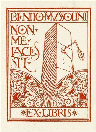 Autori vari, Lotto composto di 15 ex libris e 1 incisione. Anni '30 del...