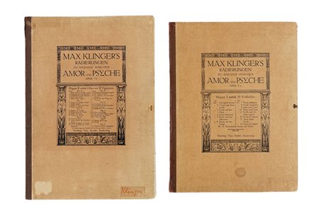 Max Klinger, Amor und Psyche - Opus Va/b. 1880. Opus Va: Raccolta completa di...