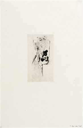 Félicien Rops, Lotto composto di 3 incisioni. 1880-96. 1) Hippodrome de...