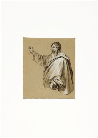 Giuseppe Bezzuoli, Bozzetto preparatorio per la figura di Apollonio di Rodi....