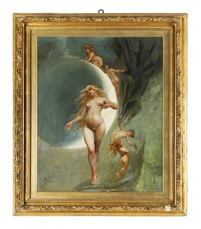 Luis Ricardo Falero [da], The Planet Venus (Il Pianeta Venere). post 1882....