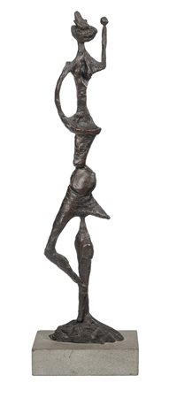 Pilade Giorgetti, Ballerina. 1972. Bronzo su basamento in pietra. cm...