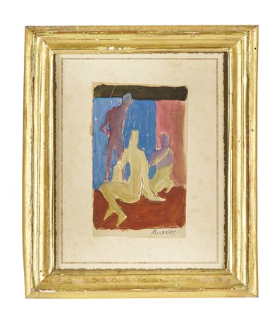 Ram [pseud. di Ruggero Alfredo Michahelles], Tre figure-Periodo dei...